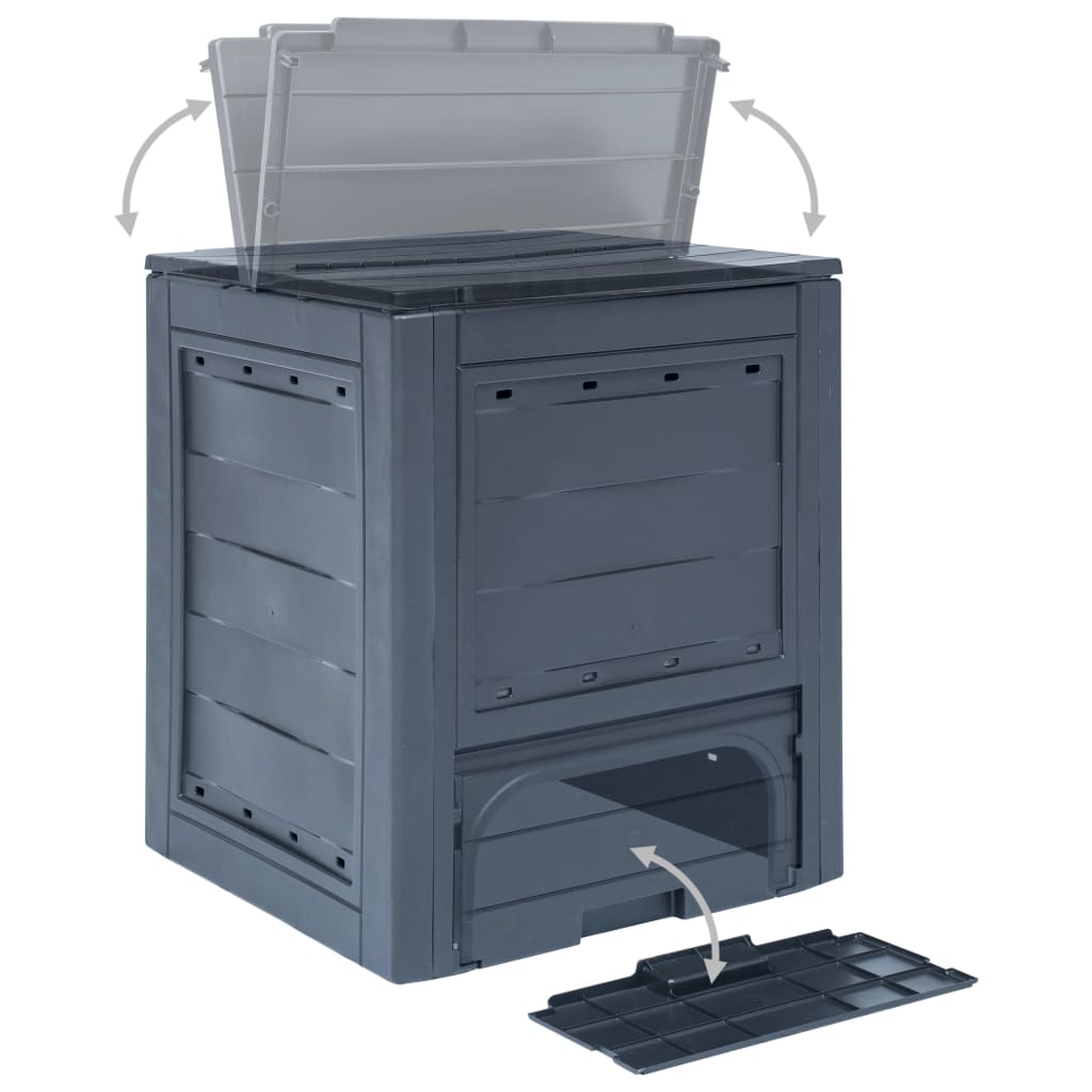 Composteur 500L – La Solution Idéale pour un Compostage Efficace et Écologique