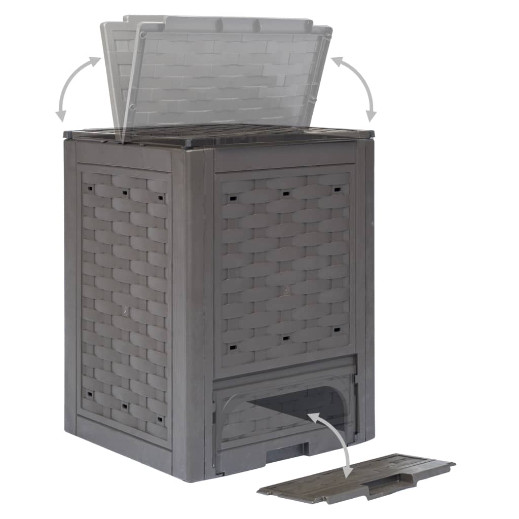 Composteur 600L – La Solution Parfaite pour les Jardins Spacieux