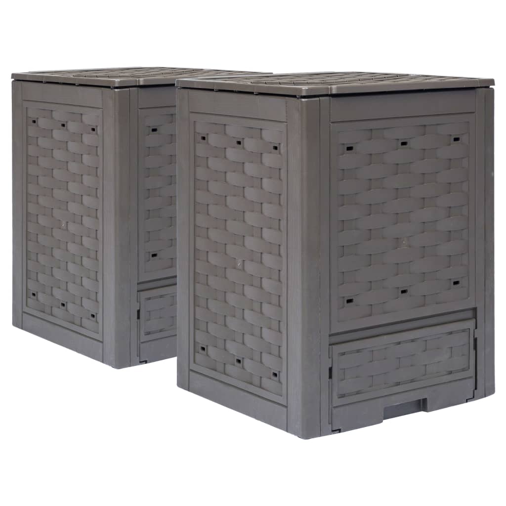Composteur 600L – La Solution Parfaite pour les Jardins Spacieux