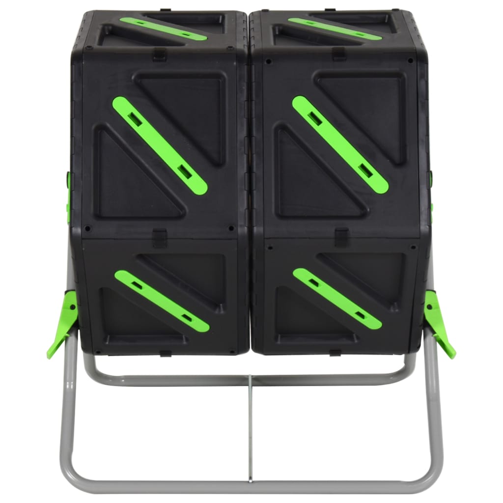 Composteur Rotatif Rapide 140L – Transformez Vos Déchets en Or Vert en un Temps Record