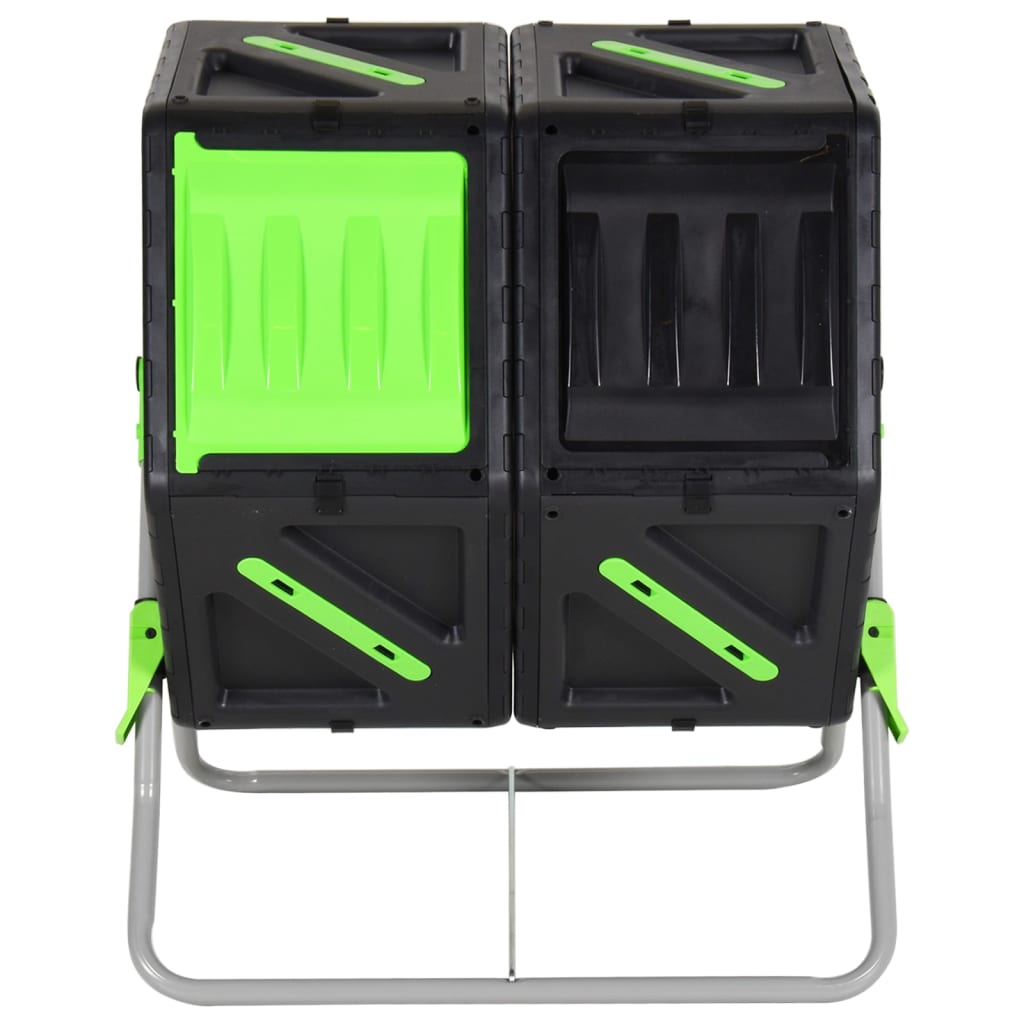 Composteur Rotatif Rapide 140L – Transformez Vos Déchets en Or Vert en un Temps Record