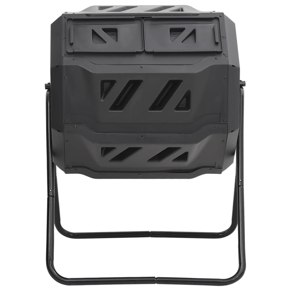 Composteur Rotatif sur Pied 160L – Ergonomique, Grande Capacité et Compostage Accéléré - Ma-Poubelle-Compost